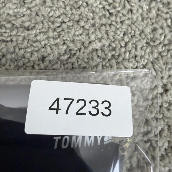 Tommy Hilfiger Shorts Womens XL Black Sport Bike Logo High Rise Cotton - Picture 9 of 9